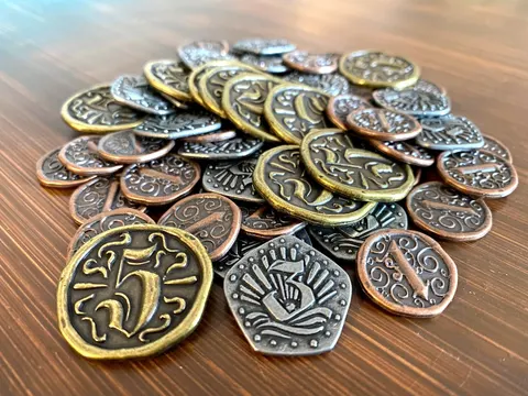 Libertalia: Metal Doubloon Coins