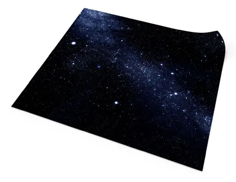 Mata gumowa jednostronna: Droga mleczna 36"x36" / 91,5x91,5 cm