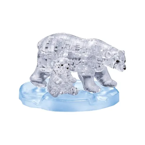 3D Crystal Puzzle 40: Niedźwiedzie Polarne