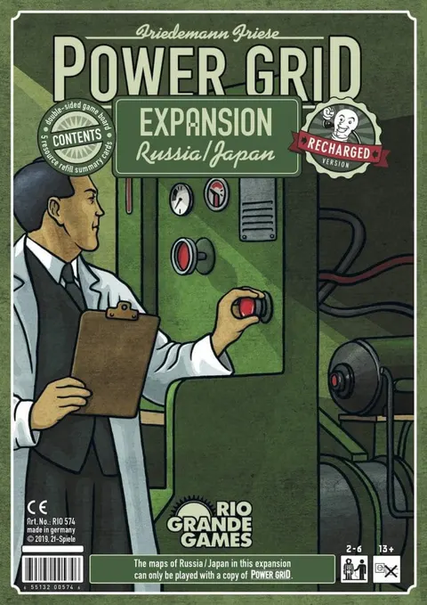 Power Grid: Russia/Japan