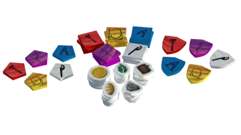 Pest: Wooden Player Markers Set