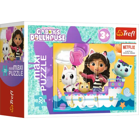 Puzzle 20 miniMaxi - Kolorowy dzień Gabby 4