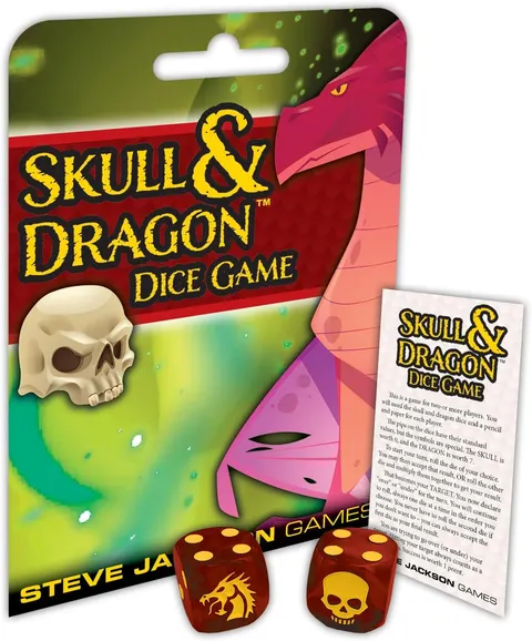 Skull and Dragon Dice Game