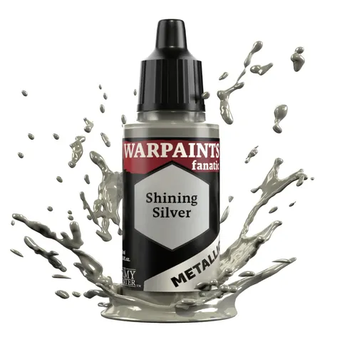 Army Painter Warpaints Fanatic Metallic: Shining Silver