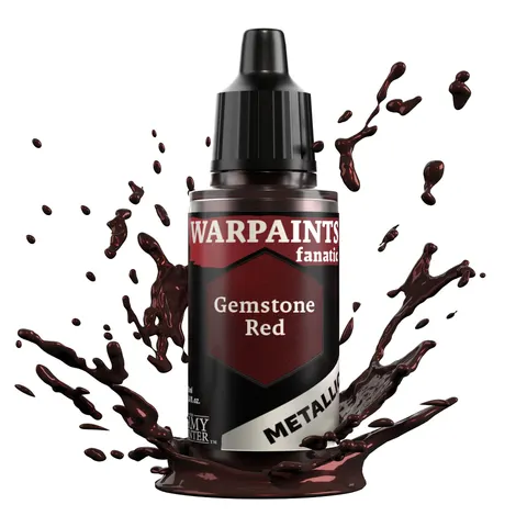 Army Painter Warpaints Fanatic Metallic: Gemstone Red