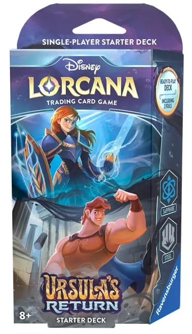 Disney Lorcana TCG: Ursula's Return - Sapphire & Steel Starter Deck
