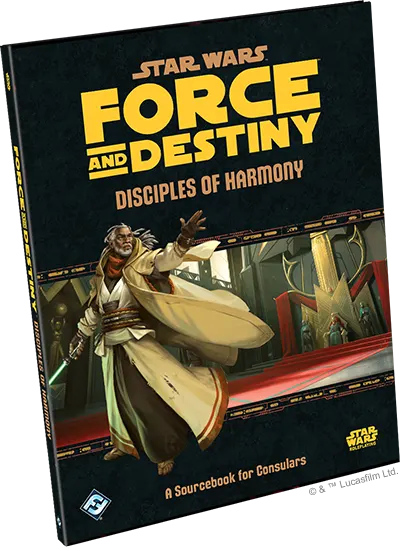 Star Wars RPG: Force and Destiny - Disciples of Harmony