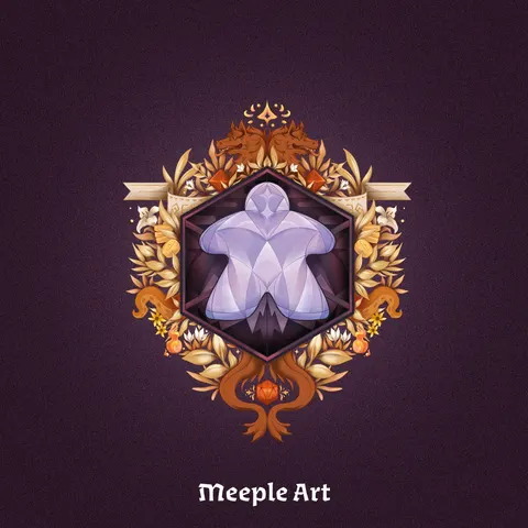 Tacka na kości: Meeple Art