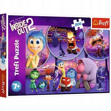 Puzzle 200 W głowie się nie mieści: Dziecięce emocje