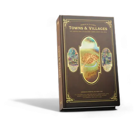 Worlds at a Glance: Towns & Villages Core Book (hardcover)