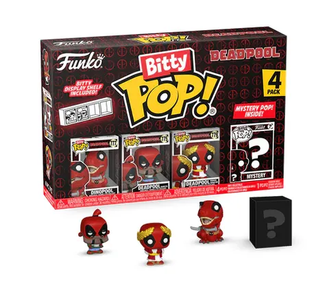 Funko Bitty POP Deadpool: 4-Pack Dinopool