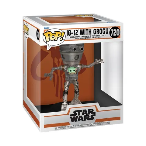 Funko POP Star Wars - IG-12 with Grogu