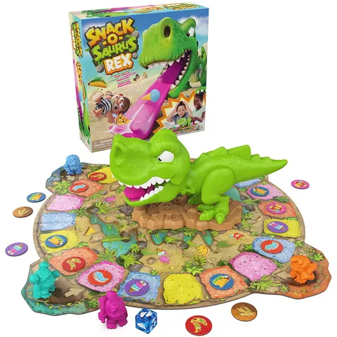 Spin Master Przekąska Rexa Gra Planszowa Rodzinna Snack-O-Saurus Rex 5+