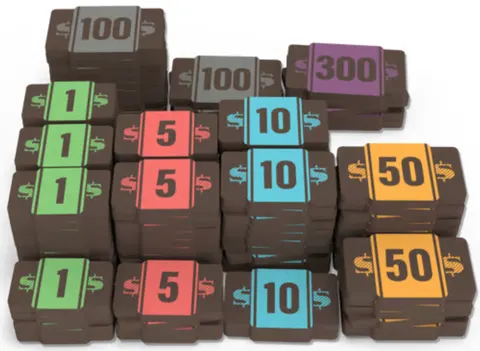 Speakeasy: drewniane banknoty