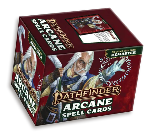 Pathfinder RPG: Arcane Spell Cards (Remastered)