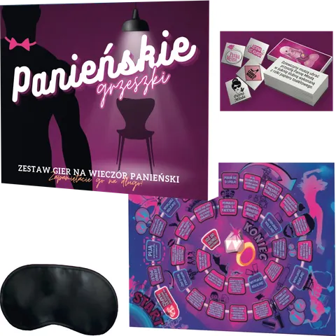 Grzeszki panieńskie - zestaw gier panieńskich