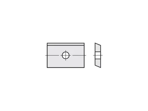 Płytki wymienne 8,8x8x1,5 do systemu Oertli 8882