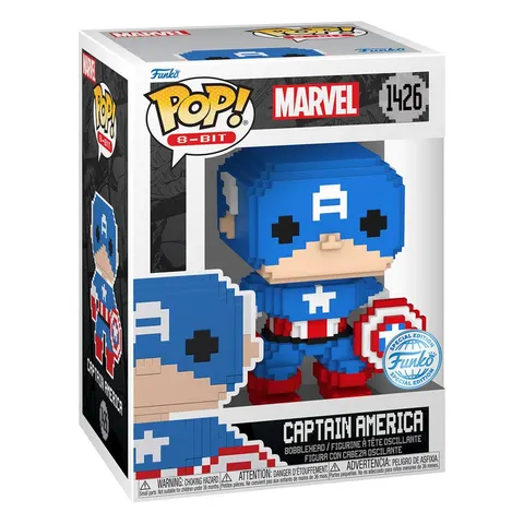 Funko POP Marvel: 8-Bit Captain America