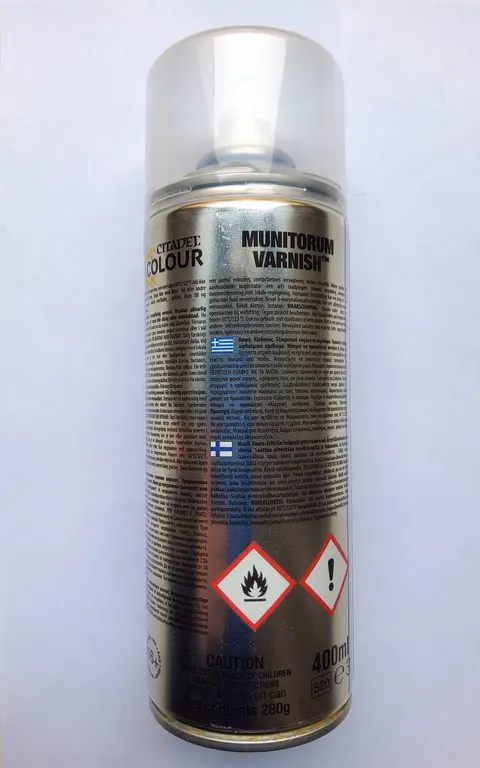 Citadel Munitorum: Varnish Spray