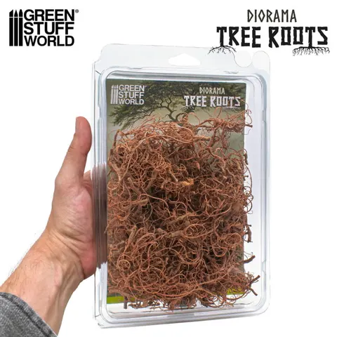 Green Stuff World: Korzenie drzew do dioramy