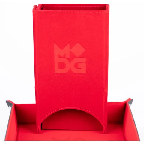 Fanroll: Wieża do kości (dice tower) - Fold up - red