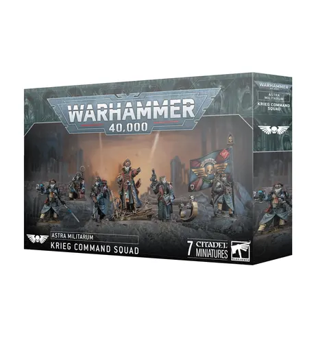 Warhammer 47-72 Astra Militarum KRIEG COMMAND SQUAD
