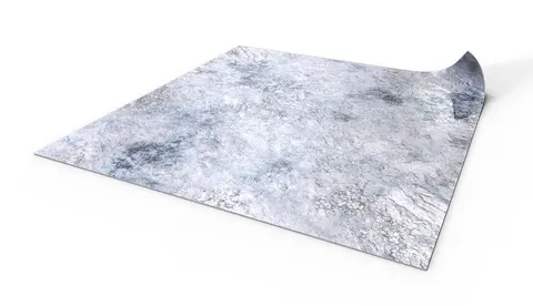 Mata Suchościeralna: 50x50 cm bez siatki - Śnieg