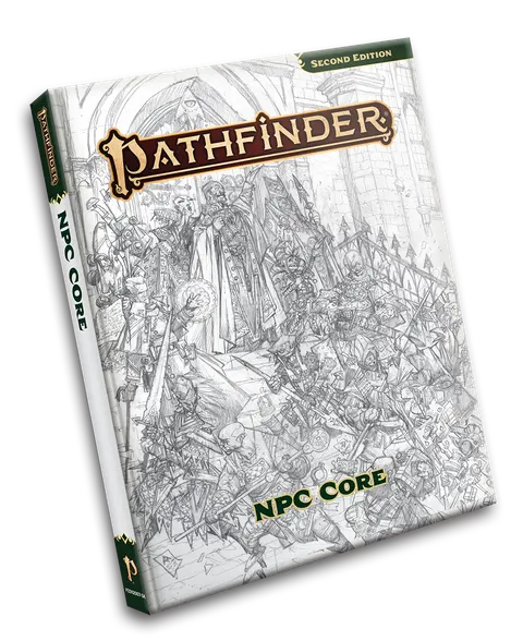 Pathfinder RPG: NPC Core Sketch Cover