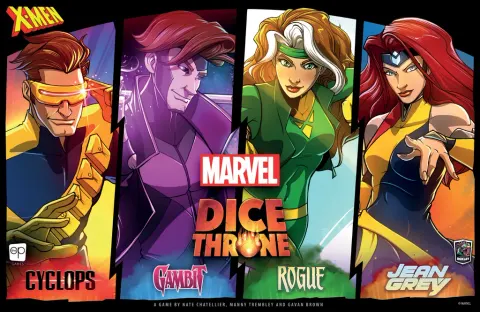Marvel Dice Throne: Box 2 - Cyclops v. Gambit v. Rogue v. Jean Grey (edycja angielska)