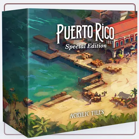 Puerto Rico: zestaw znaczników akrylowych (wersja polska)