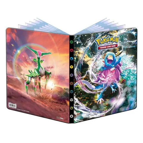 Pokémon TCG: Album Ultra Pro 9-Pocket - Scarlet and Violet - Temporal Forces