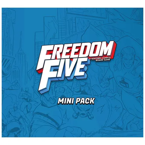 Freedom Five: Miniatures Pack Heroes Mastermind
