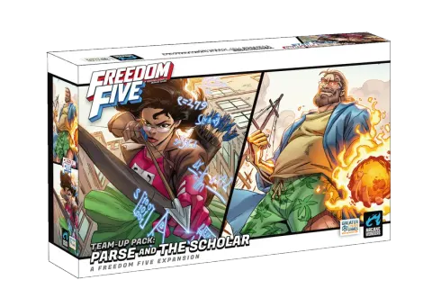 Freedom Five: Team-Up Pack – Parse and The Scholar