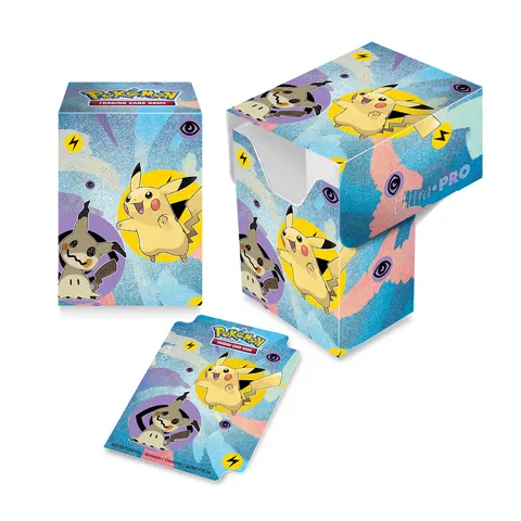 Pudełko na karty Ultra-Pro: Pokémon Full View Deck Box - Pikachu & Mimikyu