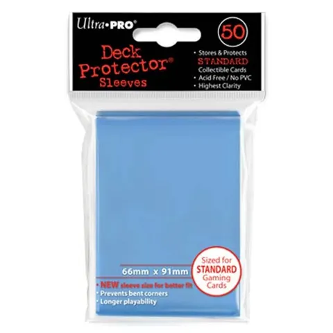 Koszulki na karty Ultra-Pro Pro-Gloss Standard 66x91 mm 50 sztuk (Light Blue)