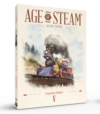 Age of Steam Deluxe: Expansion Volume V