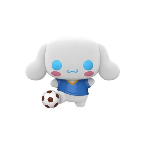 Cinnamoroll with football (Flocked) 86 Sanrio Funko POP! Vinyl