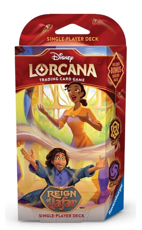 Disney Lorcana TCG: Reign of Jafar - Amber & Amethyst Starter Deck