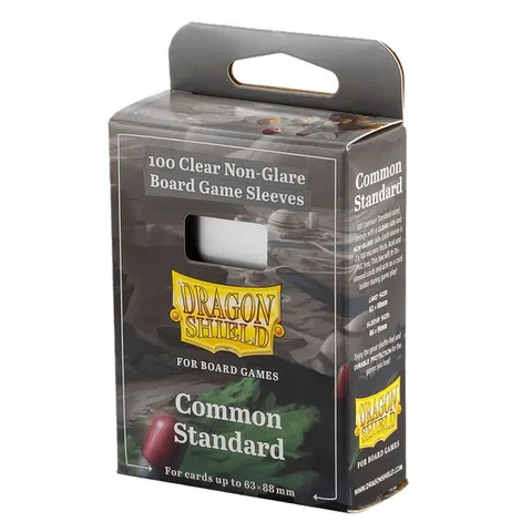 Koszulki na karty Dragon Shield Clear Non-Glare Common Standard - 100 szt