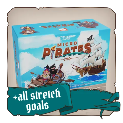 Micro Pirates: Base Pledge (wersja polska)