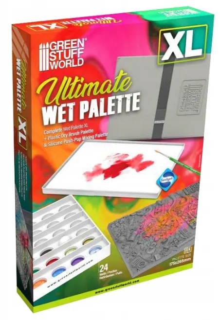 Green Stuff World: Ultimate Wet Palette XL - Zestaw palet