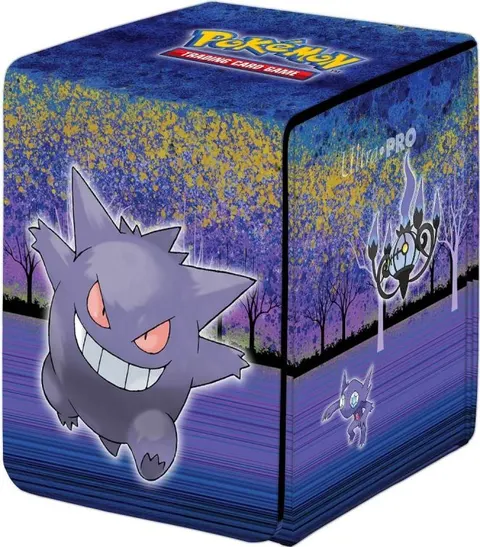Pudełko na karty Ultra-Pro: Pokémon - Alcove Flip Deck Box - Gallery Series - Haunted Hollow