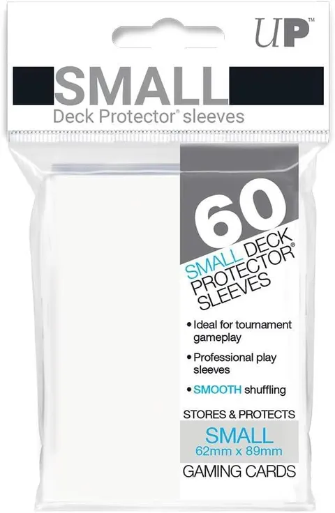 Koszulki na karty Ultra-Pro Pro-Gloss Small 62x89 mm 60 sztuk (White)