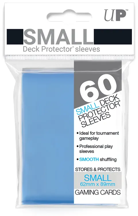 Koszulki na karty Ultra-Pro Pro-Gloss Small 62x89 mm 60 sztuk (Light Blue)