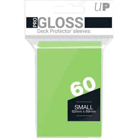 Koszulki na karty Ultra-Pro Pro-Gloss Small 62x89 mm 60 sztuk (Lime Green)