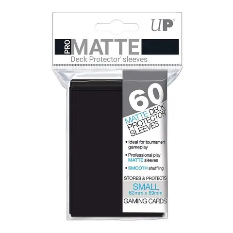 Koszulki na karty Ultra-Pro Pro-Matte Small 62x89 mm 60 sztuk (Black)