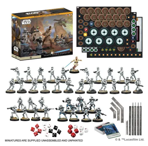 Star Wars: Legion 2.0 - Galactic Republic Starter Set