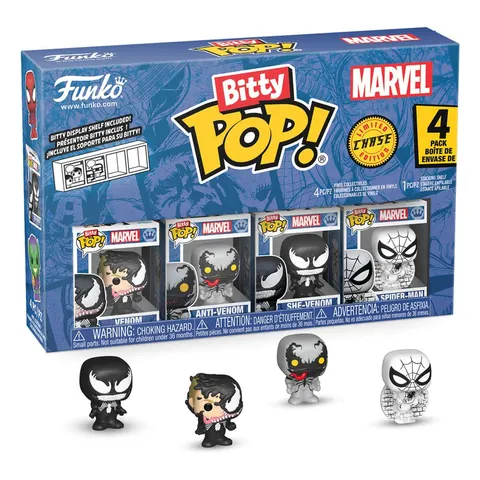 Funko Bitty POP Spider-Man: 4-Pack Series 3