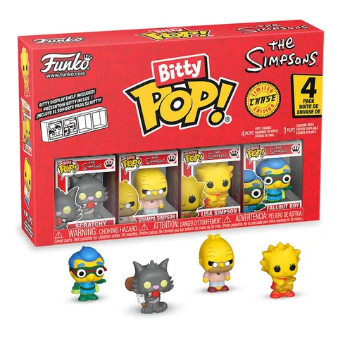 Funko Bitty POP The Simpsons: 4-Pack Series 4