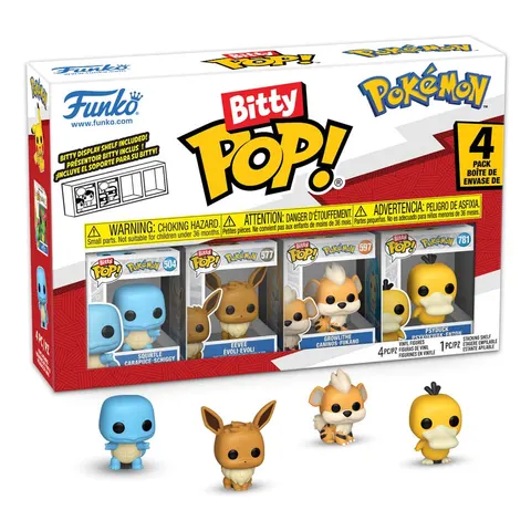 Funko Bitty POP Pokémon: 4-Pack Series 4